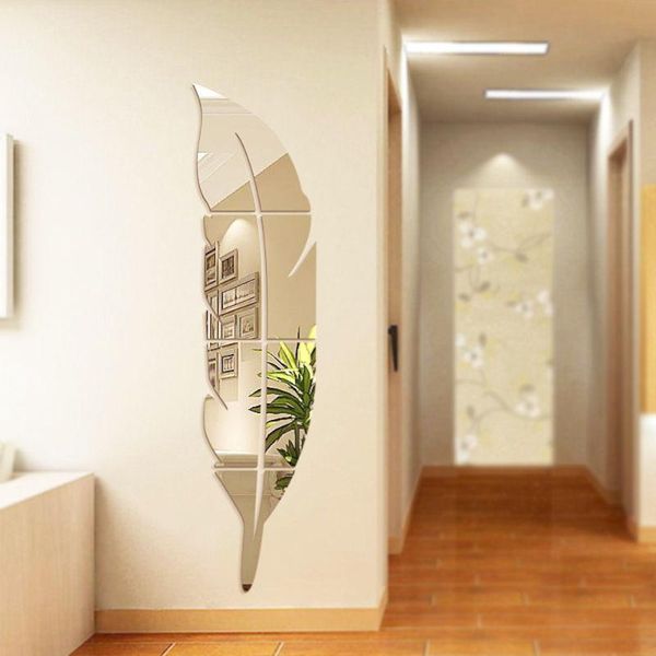 wall stickers 1pcs decoration 3d diy feather plume mirror sticker for living room art home decor decal acrylic mural
wall stickers 1pcs decoration 3d diy feather plume mirror sticker for living room art home decor decal acrylic mural