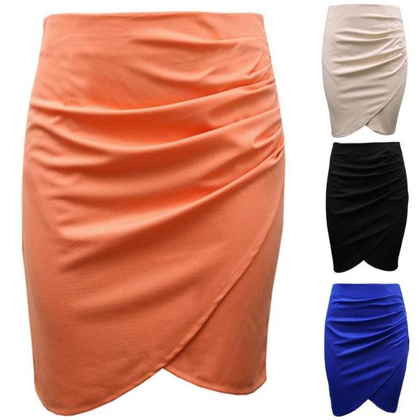 skirts women solid color pleated cross hem slimtype bodycon business work pencil skirt, Black
skirts women solid color pleated cross hem slimtype bodycon business work pencil skirt, Black