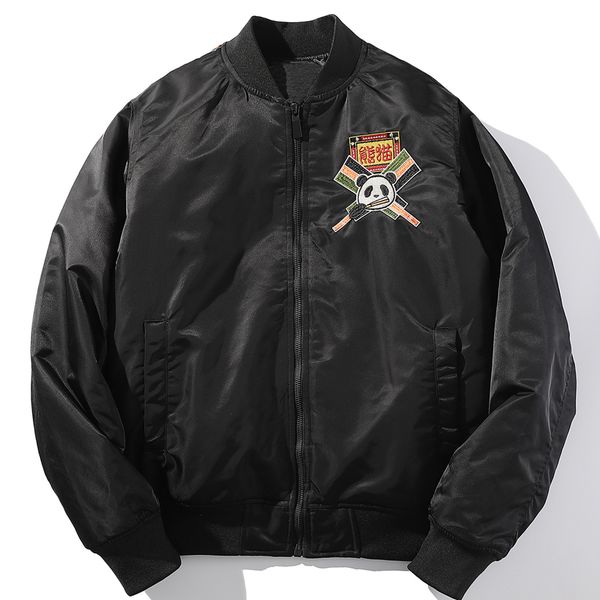 hip 2021 new hop jacket coat mens streetwear kanji panda embroidery harajuku zipper jackets windbreaker pocket cotton outwear black 53km, Black;brown
hip 2021 new hop jacket coat mens streetwear kanji panda embroidery harajuku zipper jackets windbreaker pocket cotton outwear black 53km, Black;brown