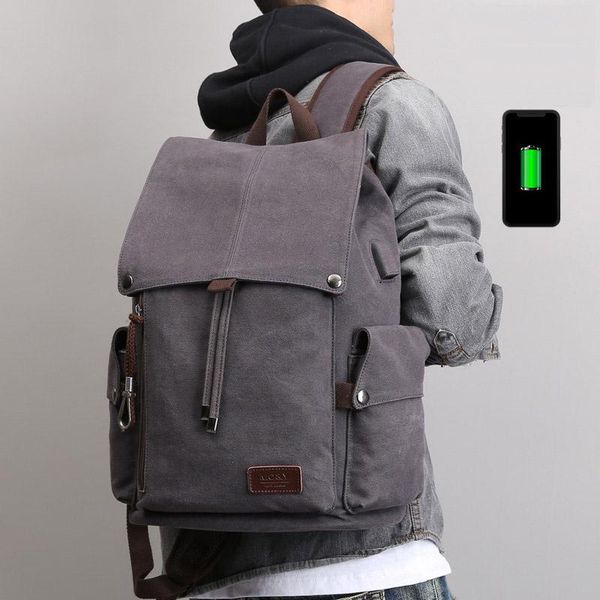 backpack fashion large capacity canvas backpacks men travel shoulder bag vintage male student school lapsolid
backpack fashion large capacity canvas backpacks men travel shoulder bag vintage male student school lapsolid