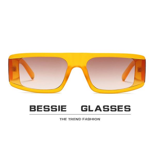 sunglasses arrival 2021 futuristic women men uv400 brand designer vintage rectangle feminino, White;black
sunglasses arrival 2021 futuristic women men uv400 brand designer vintage rectangle feminino, White;black