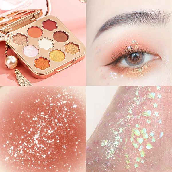 eye shadow starry sky shiny diamond 9 colors eyeshadow palette matte glitter high pigmented makeup long lasting waterproof cosmetics
eye shadow starry sky shiny diamond 9 colors eyeshadow palette matte glitter high pigmented makeup long lasting waterproof cosmetics