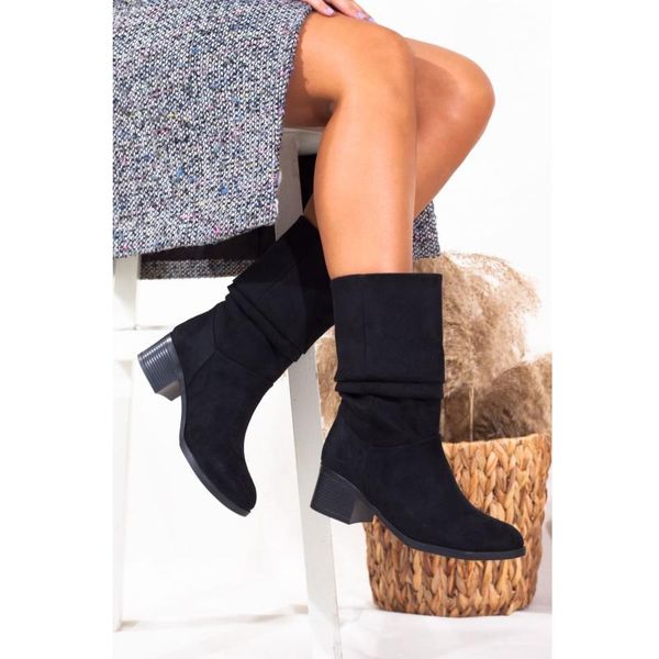 boots black color pu suede leather season 2021 winter autmn fashion stylish comfortable standard mold women lady
boots black color pu suede leather season 2021 winter autmn fashion stylish comfortable standard mold women lady