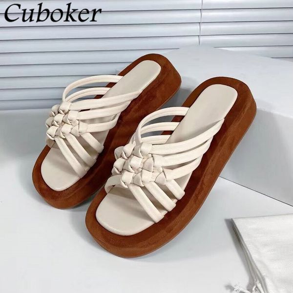 thick sole brand runway women slippers peep toe cross tie white black ladies slides female summer flat platform shoes 60% off store online
thick sole brand runway women slippers peep toe cross tie white black ladies slides female summer flat platform shoes 60% off store online