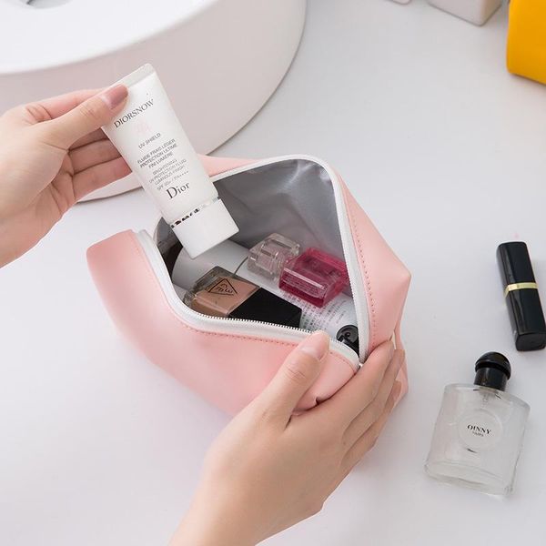 storage bags mini cosmetic bag with environmental protection pu material small waterproof travel wash
storage bags mini cosmetic bag with environmental protection pu material small waterproof travel wash