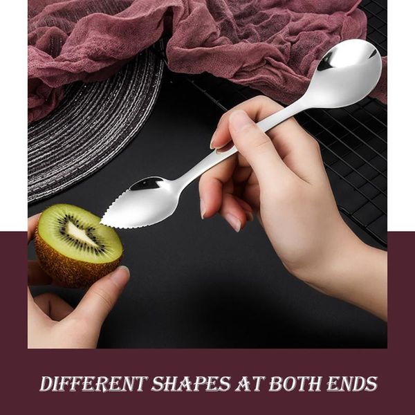 spoon unique digging planing fruit stainless steel shaving double-head pratical kitchen accessories
spoon unique digging planing fruit stainless steel shaving double-head pratical kitchen accessories