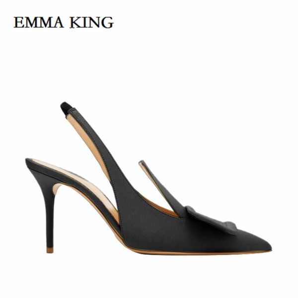 dress shoes designer slingback high heel pumps pointed toe heels suede stiletto women wedding party mujer, Black
dress shoes designer slingback high heel pumps pointed toe heels suede stiletto women wedding party mujer, Black