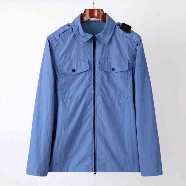 Men's Jackets quality Summer Superior Zipper Simple solid color couple shirt Lapel sports coat Epaulet Embroidery European and American TRRW, Black;brown
Men's Jackets quality Summer Superior Zipper Simple solid color couple shirt Lapel sports coat Epaulet Embroidery European and American TRRW, Black;brown