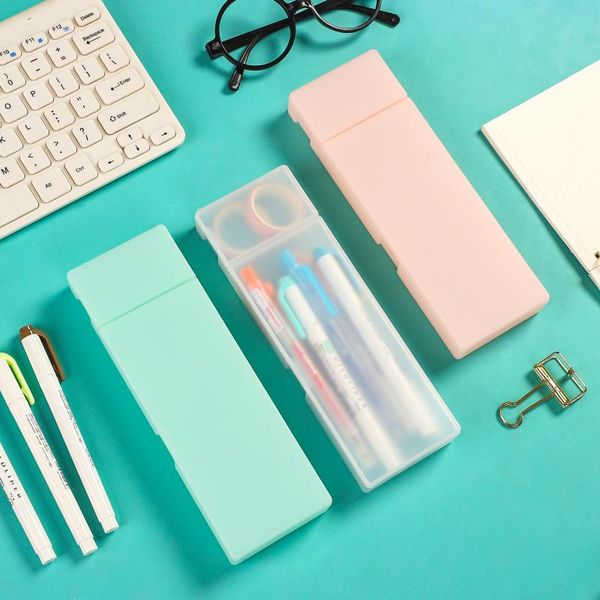 pencil cases jianwu 1pcs simple pp kawaii large capacity eraser storage box deskstationery organizer school supplies
pencil cases jianwu 1pcs simple pp kawaii large capacity eraser storage box deskstationery organizer school supplies