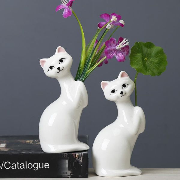 vases cartoon cat vase animal ceramic flower pot cute cactus succulents plants arrangement home decoration accessories
vases cartoon cat vase animal ceramic flower pot cute cactus succulents plants arrangement home decoration accessories