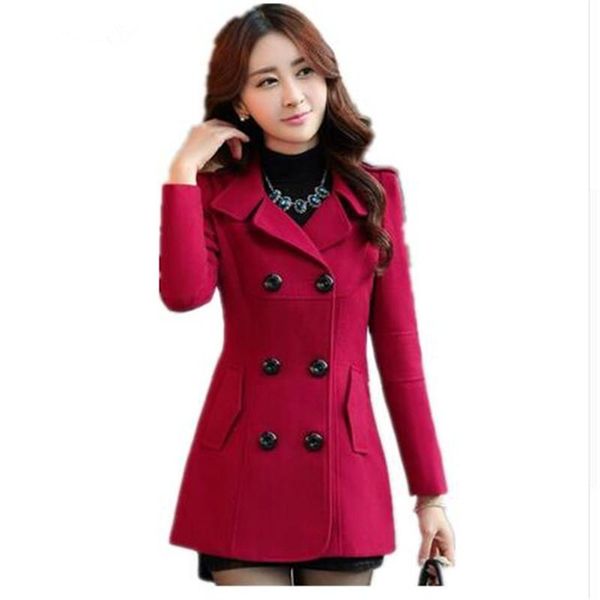 women's trench coats women woolen winter coat fashion solid double breasted overcoat turn-down collar slim outerwear, Tan;black
women's trench coats women woolen winter coat fashion solid double breasted overcoat turn-down collar slim outerwear, Tan;black