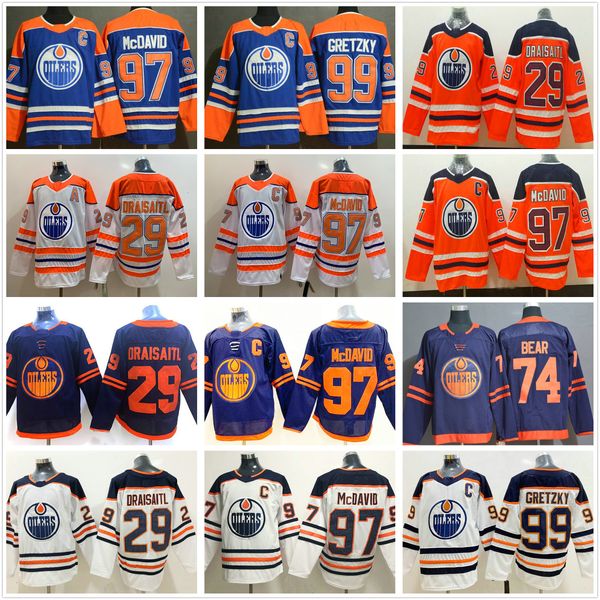 2021 new reverse retro edmonton oilers 29 leon draisaitl 93 nugent-hopkins 74 ethan bear 99 wayne gretzky 97 mcdavid stitched hockey jerseys, Black;red
2021 new reverse retro edmonton oilers 29 leon draisaitl 93 nugent-hopkins 74 ethan bear 99 wayne gretzky 97 mcdavid stitched hockey jerseys, Black;red