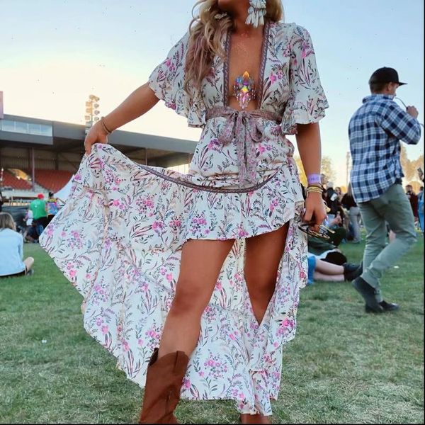 boho chic women vestidos floral print short sleeve bow bohemian rayon cotton dresses ladies deep v neck patchwork boho dress, Black;gray
boho chic women vestidos floral print short sleeve bow bohemian rayon cotton dresses ladies deep v neck patchwork boho dress, Black;gray
