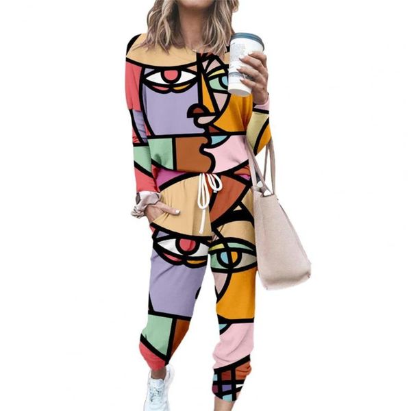women's pants & capris women tracksuit fashion pullovers thin stretchy o neck abstract print drawstring sweat suit, Black;white
women's pants & capris women tracksuit fashion pullovers thin stretchy o neck abstract print drawstring sweat suit, Black;white