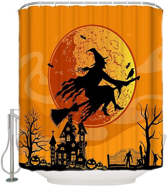 shower curtains halloween witch riding broom waterproof bath curtain ghost bat castle pumpkin orange bathroom curtainv polyester
shower curtains halloween witch riding broom waterproof bath curtain ghost bat castle pumpkin orange bathroom curtainv polyester