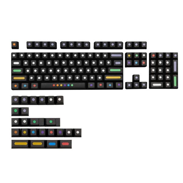 keyboards 128 keys/set dots keycaps cherry profile pbt key caps for mx switch mechanical keyboard dye sublimation cap iso keys
keyboards 128 keys/set dots keycaps cherry profile pbt key caps for mx switch mechanical keyboard dye sublimation cap iso keys
