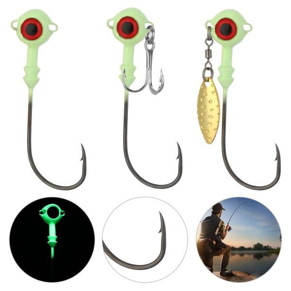 fishing hooks 5pcs metal head 5g 7g 10g lead hook multicolor tackle lure jig artificial sequins barbed
fishing hooks 5pcs metal head 5g 7g 10g lead hook multicolor tackle lure jig artificial sequins barbed