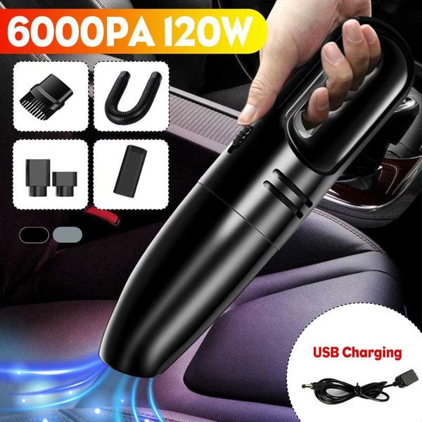 120w 6000pa handheld cordless wireless vacuum cleaner rechargeable dry wet dual-use vacuum cleaner with 5 detachable nozzles
120w 6000pa handheld cordless wireless vacuum cleaner rechargeable dry wet dual-use vacuum cleaner with 5 detachable nozzles