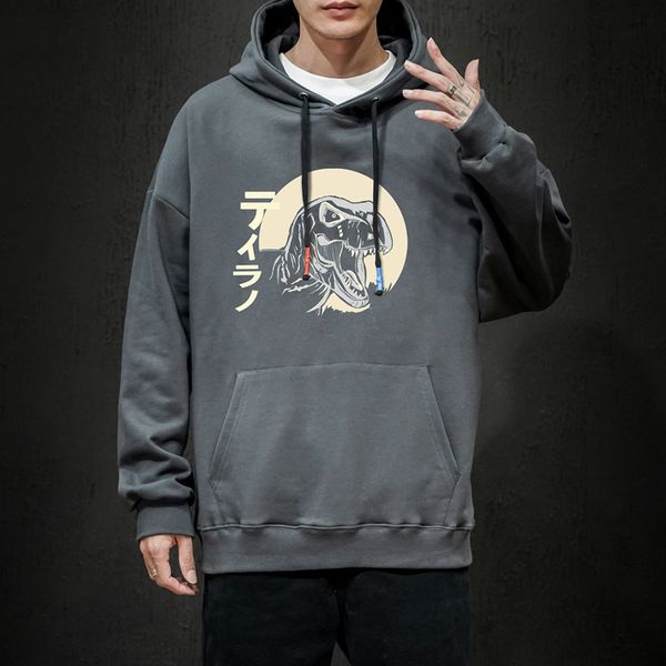 2021 new anime print tyrannosaurus hoodies with hat men hoodie hooded sweatshirt sudaderas streetwear wpzu, Black
2021 new anime print tyrannosaurus hoodies with hat men hoodie hooded sweatshirt sudaderas streetwear wpzu, Black