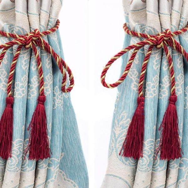 other home decor 1 pair of room accessories tassel hanging ear curtains small tied rope handmade back textiles decoration
other home decor 1 pair of room accessories tassel hanging ear curtains small tied rope handmade back textiles decoration