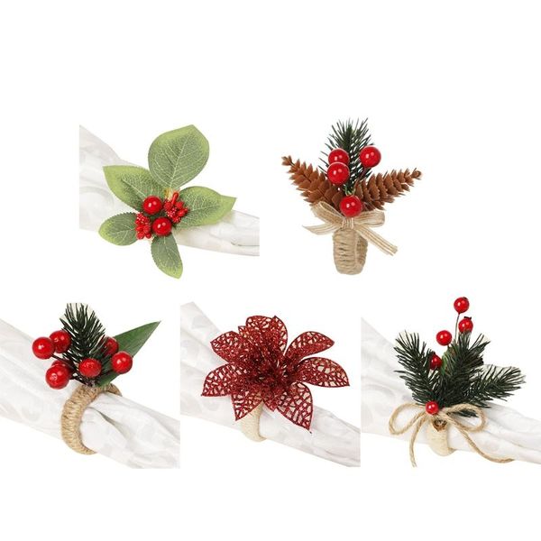 napkin rings christmas ring artificial flower holder for dinning table setting 2021
napkin rings christmas ring artificial flower holder for dinning table setting 2021