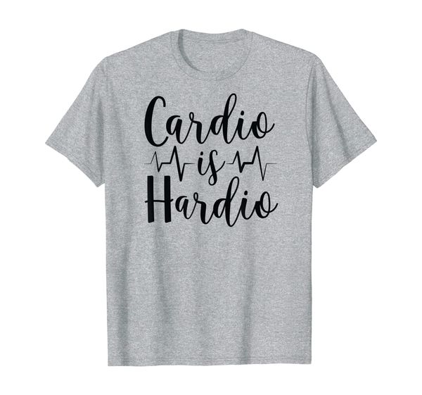 cardio is hardio workout shirt for men women heartbeat funny, White;black
cardio is hardio workout shirt for men women heartbeat funny, White;black