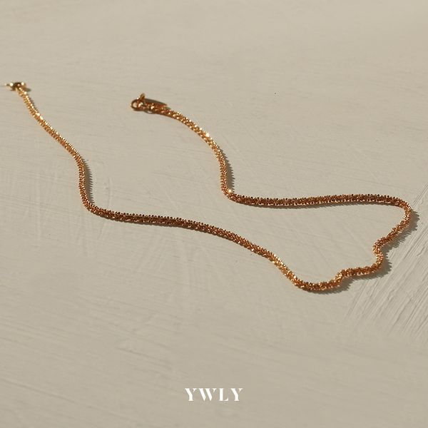 cool style metal chain necklace personality trendy fashion net red sparkling flash clavicle chain female ywly, Silver
cool style metal chain necklace personality trendy fashion net red sparkling flash clavicle chain female ywly, Silver