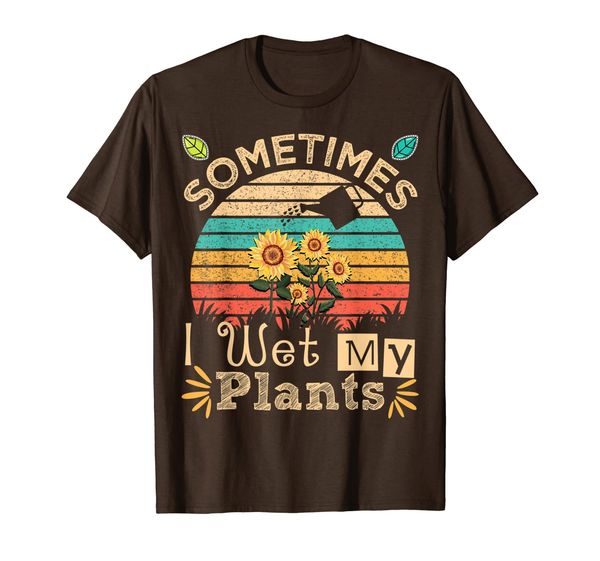 sometimes i wet my plants vintage sunflower funny gardening t-shirt, White;black
sometimes i wet my plants vintage sunflower funny gardening t-shirt, White;black