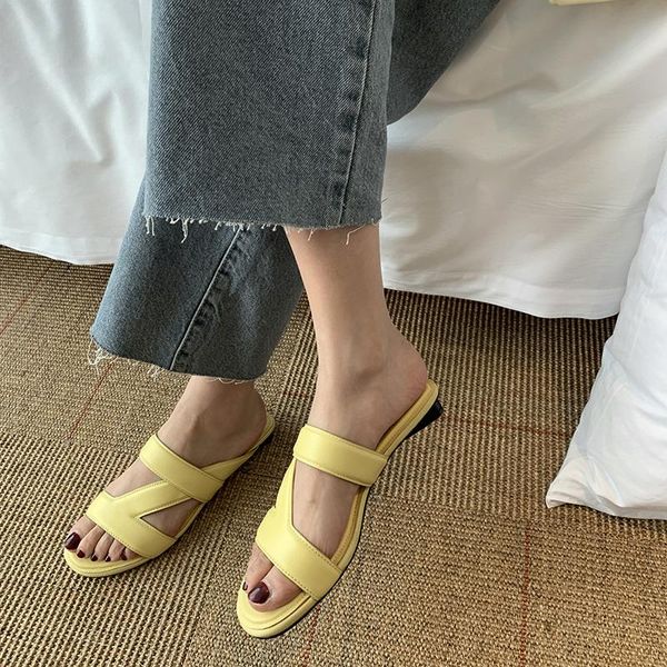 slippers qzyerai designer brand natural leather ladies sandals fashion shoes size 34-40, Black
slippers qzyerai designer brand natural leather ladies sandals fashion shoes size 34-40, Black