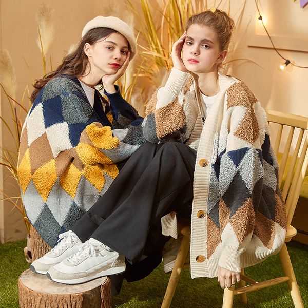 itoolin new autumn knitted cardigan sweaters women casual loose button cardigan sweaters coat femme winter warm clothes 210218, White;black
itoolin new autumn knitted cardigan sweaters women casual loose button cardigan sweaters coat femme winter warm clothes 210218, White;black