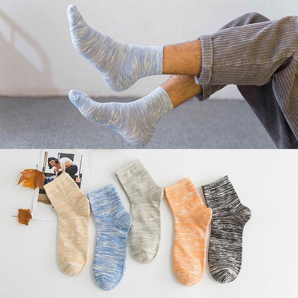 men's socks 5 pairs/lot men autumn winter middle tube comfortable cotton breathable male classic striped business crew, Black
men's socks 5 pairs/lot men autumn winter middle tube comfortable cotton breathable male classic striped business crew, Black