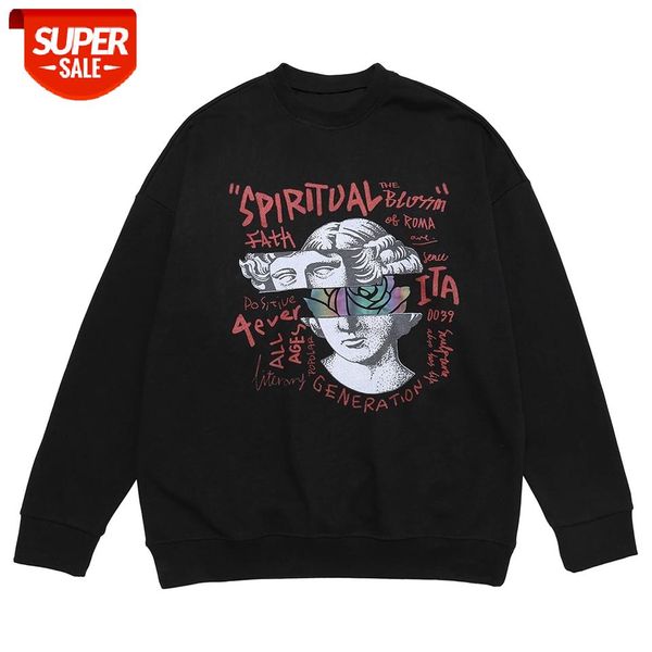 2020 hip hop hoodie streetwear sweatshirts autumn 3m reflective david sculpture printed harajuku pullover cotton clothes #8j1x, Black
2020 hip hop hoodie streetwear sweatshirts autumn 3m reflective david sculpture printed harajuku pullover cotton clothes #8j1x, Black