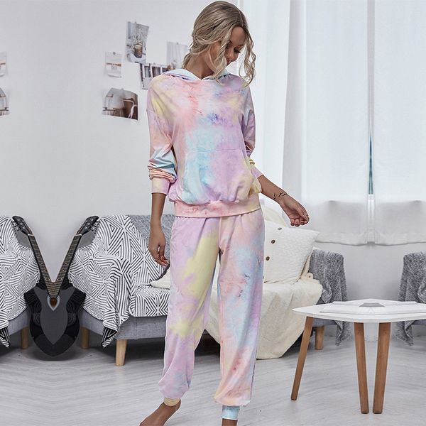 2021 new tie dye hoodies women casual pullover hooded full length pant set female office lady fv0k, Gray
2021 new tie dye hoodies women casual pullover hooded full length pant set female office lady fv0k, Gray