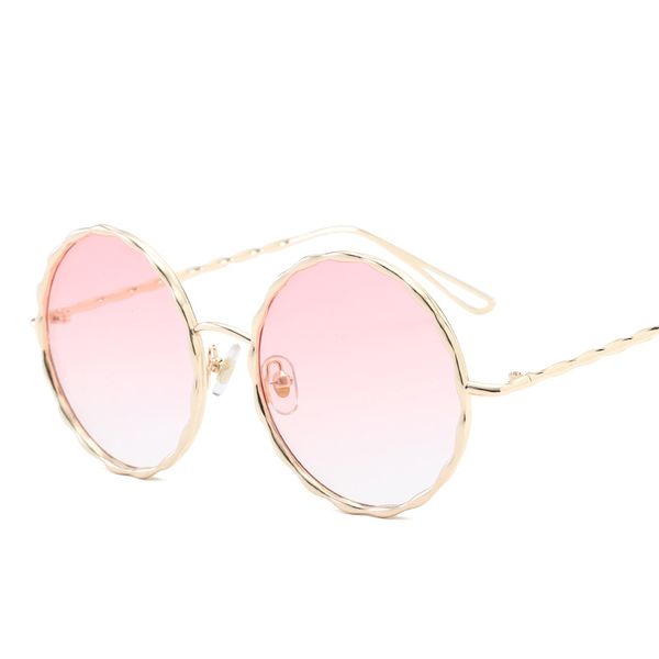 pink lens gothic round sunglasses for man women 2021 tennis polarised gold stainless frame outdoor steampunk designer glasses vintage, White;black
pink lens gothic round sunglasses for man women 2021 tennis polarised gold stainless frame outdoor steampunk designer glasses vintage, White;black