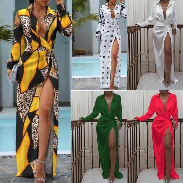 slim long shirt dress ol style bandage maxi dresses for women split womens party dresses long sleeve lapel neck, White;black
slim long shirt dress ol style bandage maxi dresses for women split womens party dresses long sleeve lapel neck, White;black