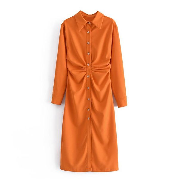 casual dresses zadress with long sleeve of style shirt adornment lapel fold temperament euramerican wind french women's dress, Black;gray
casual dresses zadress with long sleeve of style shirt adornment lapel fold temperament euramerican wind french women's dress, Black;gray