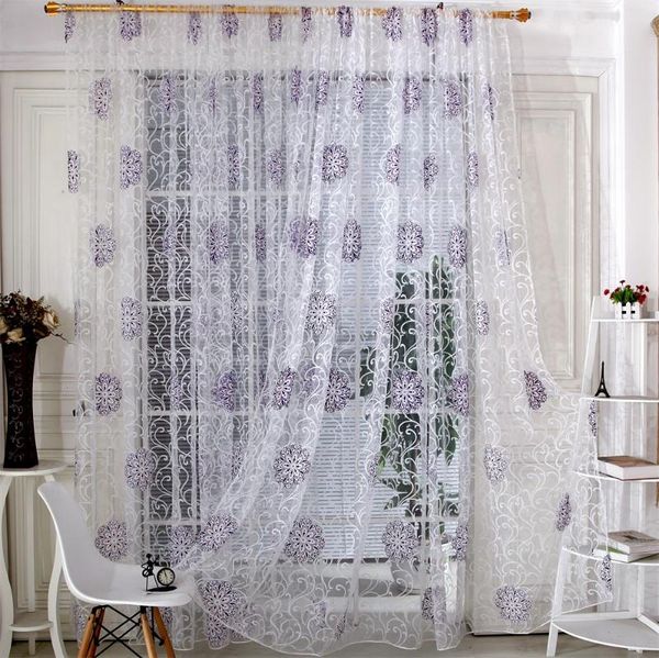 curtain & drapes urijk 1pc classical jacquard sheer panel tulle curtains flower ball for living room 100x200cm
curtain & drapes urijk 1pc classical jacquard sheer panel tulle curtains flower ball for living room 100x200cm