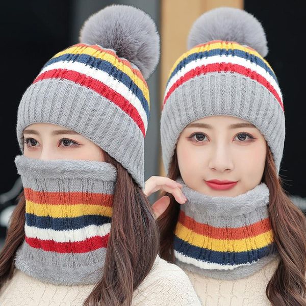 hats, scarves & gloves sets ht3755 winter beanie hat scarf set women knitted outdoor warm fleece lined ladies skullies beanies accessories, Blue;gray
hats, scarves & gloves sets ht3755 winter beanie hat scarf set women knitted outdoor warm fleece lined ladies skullies beanies accessories, Blue;gray