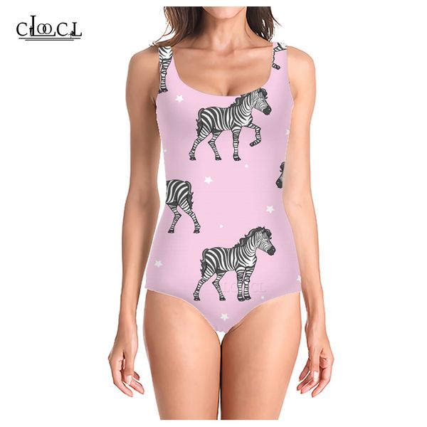 cloocl summer zebra pattern 3d printed women sleeveless swimsuit tight fashion casual swimsuits beach one piece swimwear, White;black
cloocl summer zebra pattern 3d printed women sleeveless swimsuit tight fashion casual swimsuits beach one piece swimwear, White;black