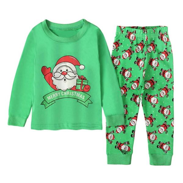 2-7t christmas toddler kid baby girl boy clothes set long sleeve santa claus cartoon print pant sleepwear xmas home wear, White
2-7t christmas toddler kid baby girl boy clothes set long sleeve santa claus cartoon print pant sleepwear xmas home wear, White