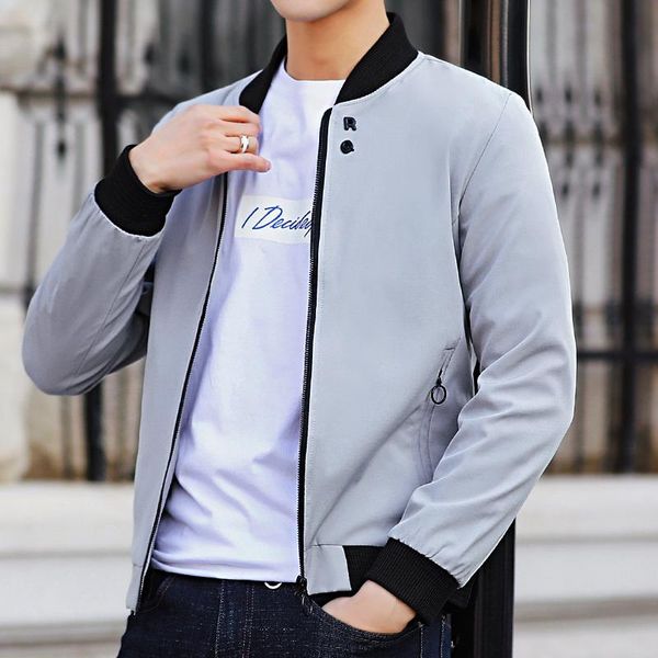 men's jackets brand mens male casual zipper jacket men spring outwear thin man autumn bomber, Black;brown
men's jackets brand mens male casual zipper jacket men spring outwear thin man autumn bomber, Black;brown