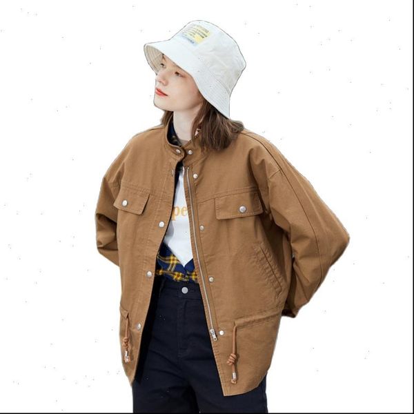 2021 coat women ladies casual jackets zip up biker female casual fashion woman flight jacket drop shipping, Black;brown
2021 coat women ladies casual jackets zip up biker female casual fashion woman flight jacket drop shipping, Black;brown