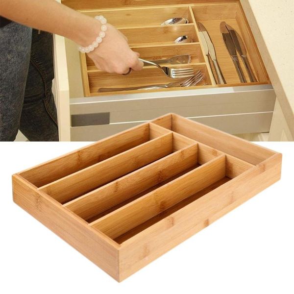 storage bottles & jars 5 grid drawer kitchen cutlery box bamboo tray non-retractable spoon fork tableware organizer
storage bottles & jars 5 grid drawer kitchen cutlery box bamboo tray non-retractable spoon fork tableware organizer