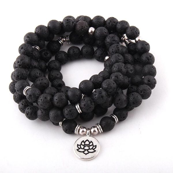 charm bracelets fashion 108 lava beads with stone lotus om buddha yoga & necklace m, Golden;silver
charm bracelets fashion 108 lava beads with stone lotus om buddha yoga & necklace m, Golden;silver