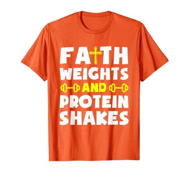 Faith Weight And Protein Shakes Workout Gym Fitness Tee Gift T-Shirt, Mainly pictures
Faith Weight And Protein Shakes Workout Gym Fitness Tee Gift T-Shirt, Mainly pictures