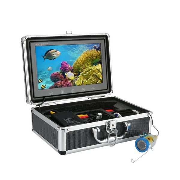gamwater 10" inch color monitor 30m 1000tvl underwater fishing video camera kit 12 pcs led lights
gamwater 10" inch color monitor 30m 1000tvl underwater fishing video camera kit 12 pcs led lights