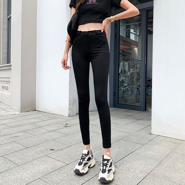 2021 new women fashion slim high waisted stretchy ny pencil pants solid color streetwear trousers c6zo, Black
2021 new women fashion slim high waisted stretchy ny pencil pants solid color streetwear trousers c6zo, Black