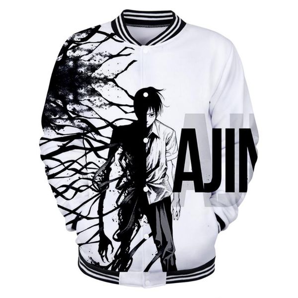 men's jackets ajin demi human anime 3d prints baseball women/men fashion long sleeve jacket casual streetwear clothes, Black;brown
men's jackets ajin demi human anime 3d prints baseball women/men fashion long sleeve jacket casual streetwear clothes, Black;brown