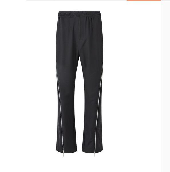 men's pants 27-46 2021 men clothing hair stylist original three dimensional cut side inclined zipper micro trumpet plus size costumes, Black
men's pants 27-46 2021 men clothing hair stylist original three dimensional cut side inclined zipper micro trumpet plus size costumes, Black