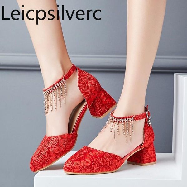 dress shoes pumps spring and autumn lace crystal round head shallow mouth buckle thick heel mid women's shoe plus size 30-43, Black
dress shoes pumps spring and autumn lace crystal round head shallow mouth buckle thick heel mid women's shoe plus size 30-43, Black